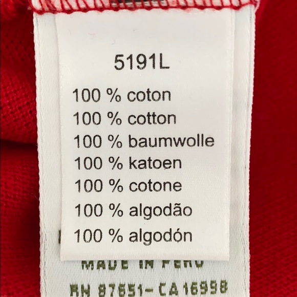 Lacoste red polo - Picture 5 of 7